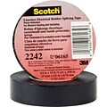 Scotch® Linerless Electrical Rubber Tape; Black, 30 mil