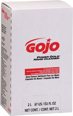 Gojo® PRO 2000™ Power Gold™ Hand Cleaner, Refill, 2,000 ml., 4/Case