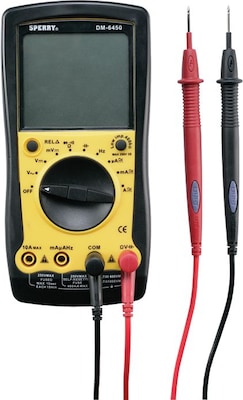 Sperry Instruments 64 Series Digital Multimeter, 9 functons