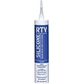 White Lightning® Contractor RTV Silicone Sealant, Clear Black Color, 10 oz.
