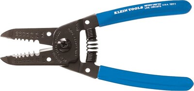 Klein Tools Wire Strippers, Blue, 10 AWG [Min], 20 AWG [Max], 6