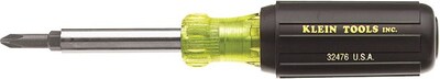 Klein Tools Screwdriver/Nut Driver, Cushion Grip, 5-in-1