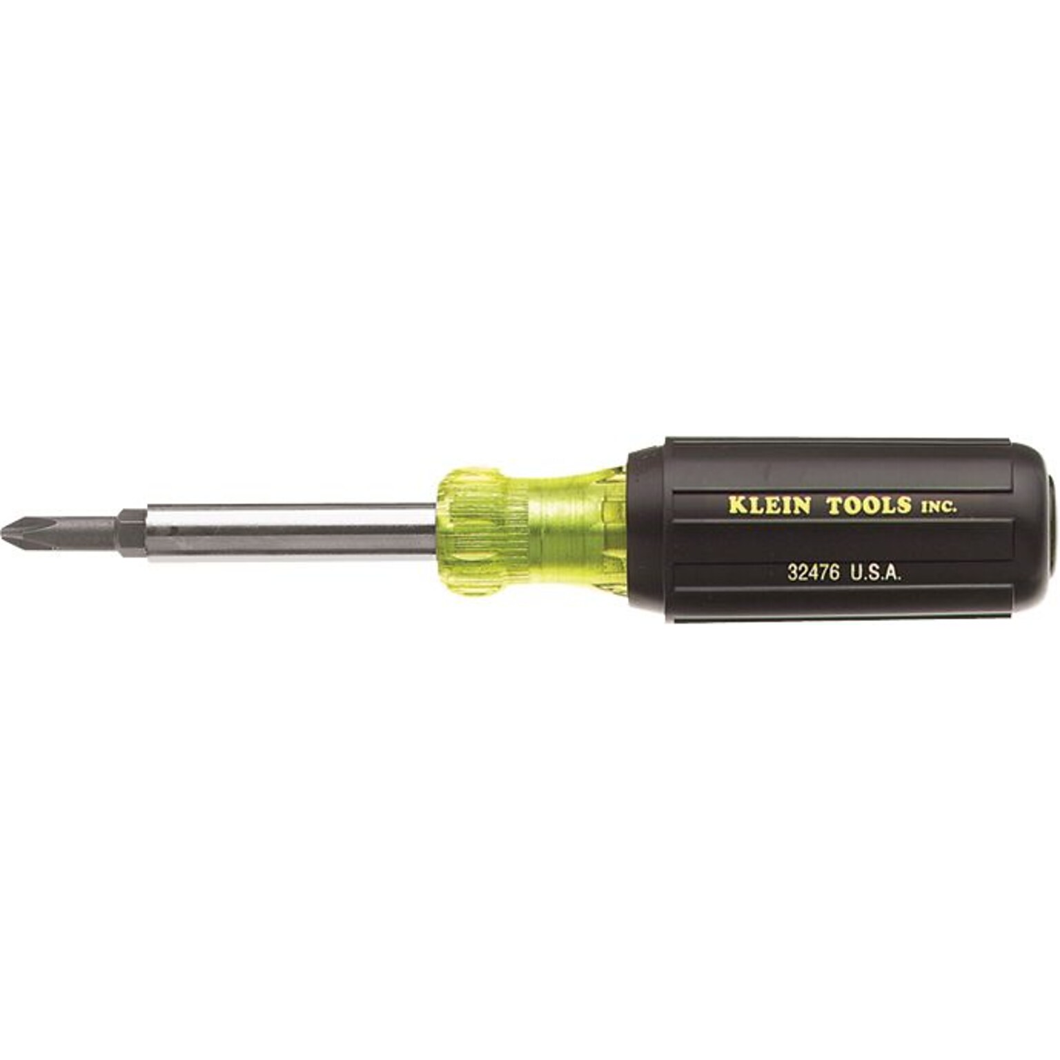 Klein Tools Screwdriver/Nut Driver, Cushion Grip, 5-in-1