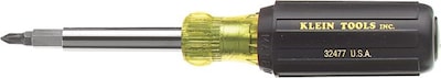 Klein Tools Screwdriver/Nut Driver, Cushion Grip, 10-in-1