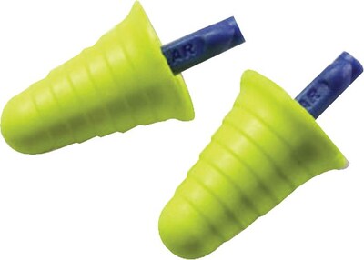 3M™ E-A-R™ Push-Ins w/Grip Ring Foam Corded Earplugs, 30 dB, 200/BOX