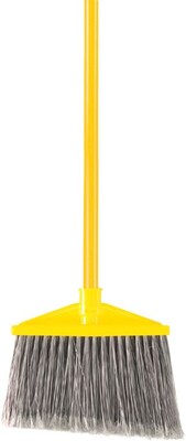 Rubbermaid® Commercial Metal Handle Flagged Polypropylene Bristle Angle Broom