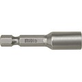 Irwin® Tools Fractional Nutsetter, Magnetic, 1/4 Hex Drive Size, 2-9/16, 1/4 Opening Size