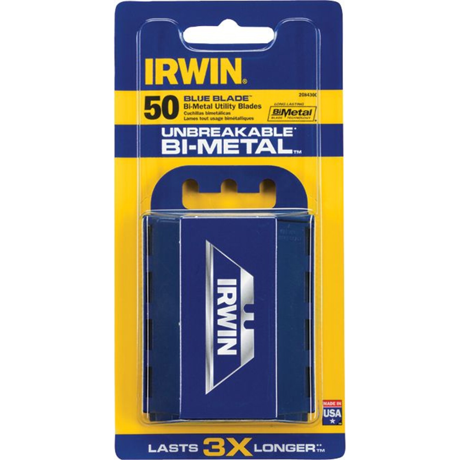 Irwin® Utility Knife Blade Dispenser, 50/Pack