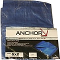 Anchor Brand Multiple Use Tarpaulin, Polyethylene, 10x16