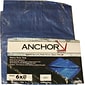 Anchor Brand Multiple Use Tarpaulin, Polyethylene, 12x16'