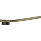Anchor Brand® Curved Wood Handle Brass Bristle Standard Stapled Fill Utility Brush