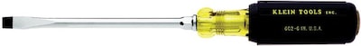 Klein Tools Heavy-Duty Slotted Keystone Tip Screwdriver, Cushion Grip