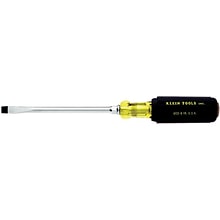 Klein Tools Heavy-Duty Slotted Keystone Tip Screwdriver, Cushion Grip