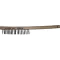 Anchor Brand Steel Curved Hand Scratch Brush, Carbon Steel