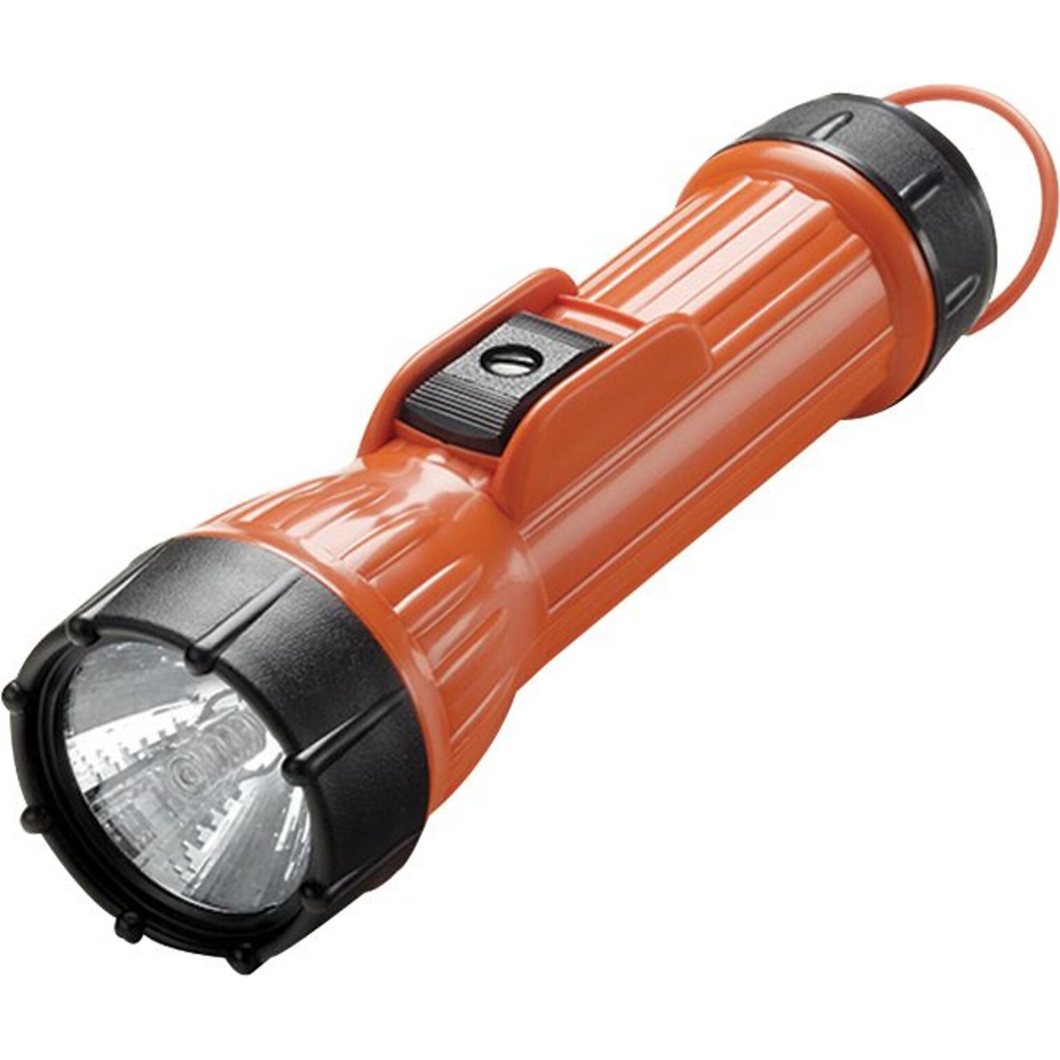 ORS Nasco Brightstar® Worksafe® 10.25L PR-3 Flashlight, 3-Way Switch, Orange (120-14720)