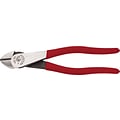 Klein Tools® High-Leverage Diagonal Cutter Pliers, Red/Black Handle, 8