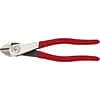 Klein Tools® High-Leverage Diagonal Cutter Pliers, Red Handle, 8