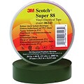 Scotch® Super Vinyl Electrical Tapes; Black, 8.5 mil