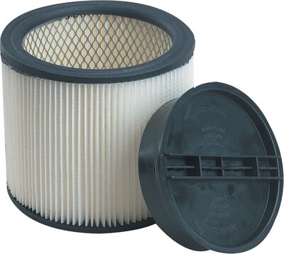 Shop-Vac® Bi-Lingual Industrial Strength Cartridge Filter, 6 1/2 in (H), 8 in (Dia)