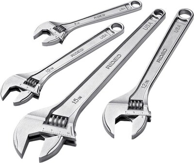 Rigid® Adjustable Wrench, 10