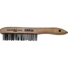 Anchor Brand Shoe Handle Brush, Stainless Steel