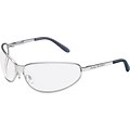 Harley-Davidson® 500 Series Safety Glasses, Black Frame, Blue Mirror Lens Tint