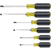 Klein Tools Cushion-Grip Screwdriver Set, 6 Piece