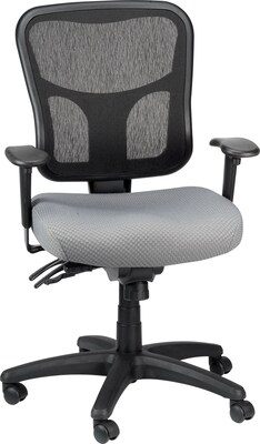 Tempur-Pedic® Ergonomic Mesh Mid-Back Task Chair, Gray (TP8000-GREY)