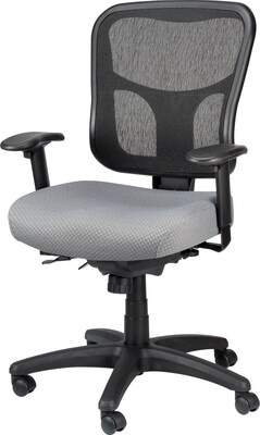 Tempur-Pedic® Ergonomic Mesh Mid-Back Task Chair, Gray (TP8000-GREY)