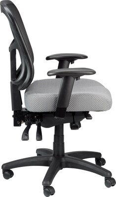 Tempur-Pedic® Ergonomic Mesh Mid-Back Task Chair, Gray (TP8000-GREY)