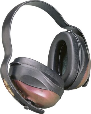 Moldex® SoftCoat® Plastic Headband Multi Position M2 Earmuff, Iridescent, 26 dB