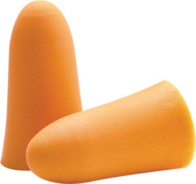 Moldex® PVC-Free® Softies® Orange Foam Corded Tapered Earplug, 33 dB, 100 Pairs/Box