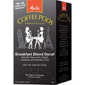 Melitta Breakfast Blend Coffee Pods, Decaffeinated, 18 Pods
