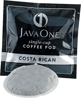 JavaOne Estate Costa Rican Blend Coffee Pods, 14/Box (JTC30406)