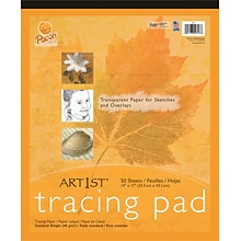 Pacon® Art1st® Tracing Paper, White, 14 x 17, 50 Sheets