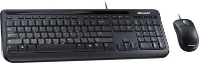 Microsoft Wired Desktop 400 for Business, Mouse and Keyboard Combo, Black (2LF-00001)