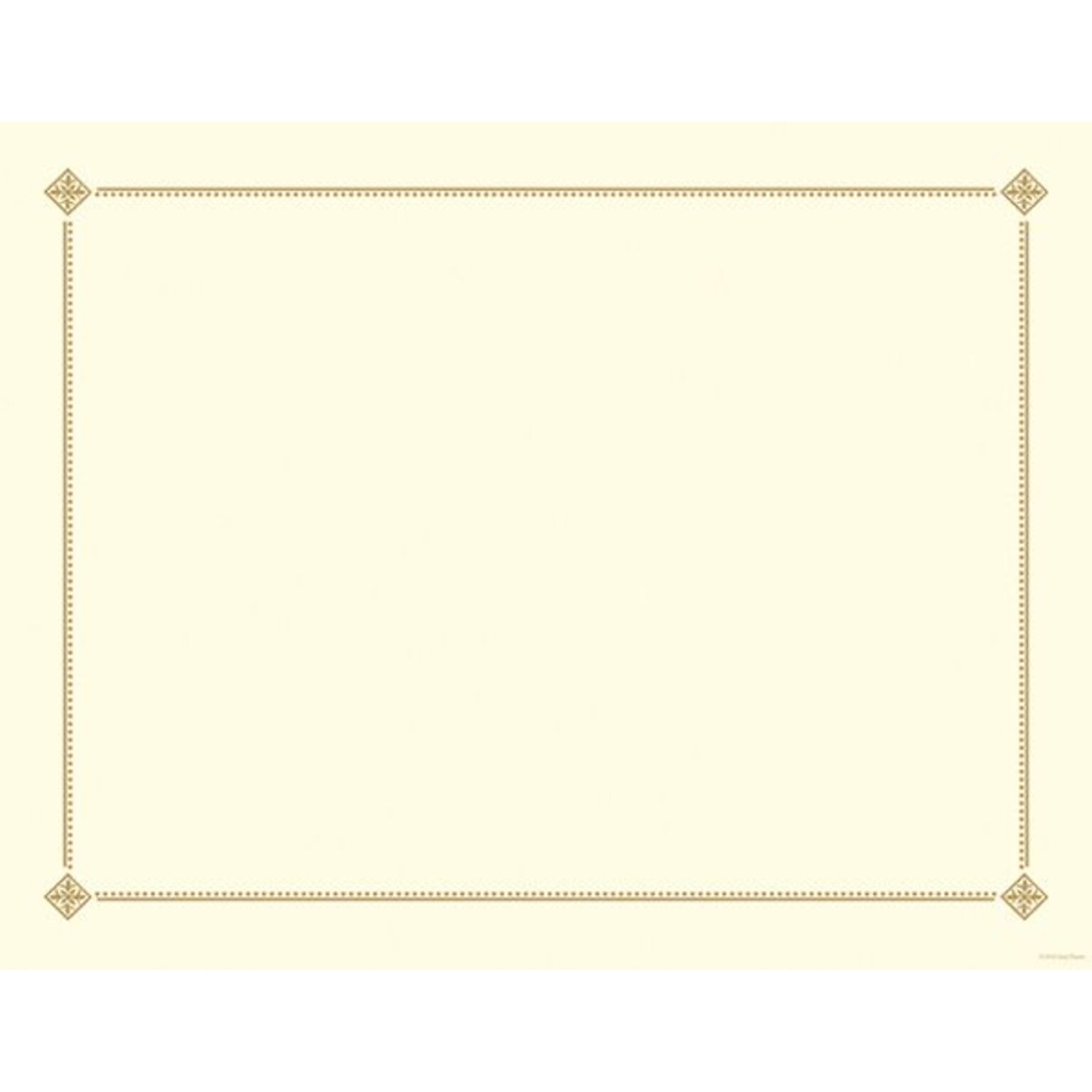 Great Papers® Corner Tiles Foil Certificate, 12/Pack