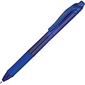 Pentel EnerGel-X Retractable Roller Gel Pen, Bold Point, Blue Ink, Dozen (BL110-C)