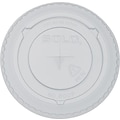 Solo Straw Slot Plastic Cold Cup Lids, 10 oz., Clear, 100/Pack (600TS)