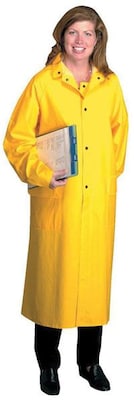 Anchor Brand Raincoat, PVC/Polyester, Yellow, 4X-Large
