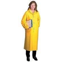 Anchor Brand Raincoat, PVC/Polyester, Yellow, 4X-Large