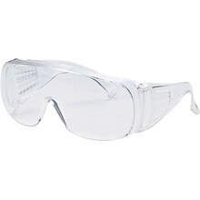 Jackson V10 UNISPEC* II Safety Eyewear; Wrap-Around; Clear Frame Clear Tint
