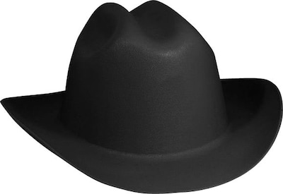 Jackson Western Outlaw Hard Hats, 4 Point Ratchet, Black 17330