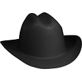 Jackson Safety HDPE 4-Point Ratchet Suspension Full Brim Hard Hat, Black (138-17330)