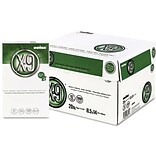 Boise X-9 Multi-Use Copy Paper, 8 1/2 x 14, White, 5000/Carton (OX-9004)