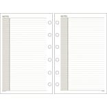 DayRunner 5 1/2 x 8 1/2 Recycled Notes Pages, White (011-200)