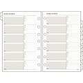 AT-A-GLANCE Day Runner® Recycled Telephone/Address A-Z Tabs, 5-1/2 x 8-1/2 (021-0100)