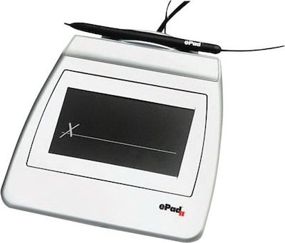 Distinow™ Link Signature Capture ePad; 3.5" X 2.09", Serial/USB 2.0, Semiconductor FSR Signature Pad