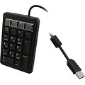 CHERRY® Programmable Keypad; Black, 21 Keys, USB G84-4700