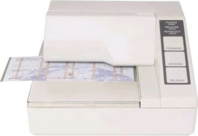 EPSON®TM-U295-272 White Dot Matrix Printer